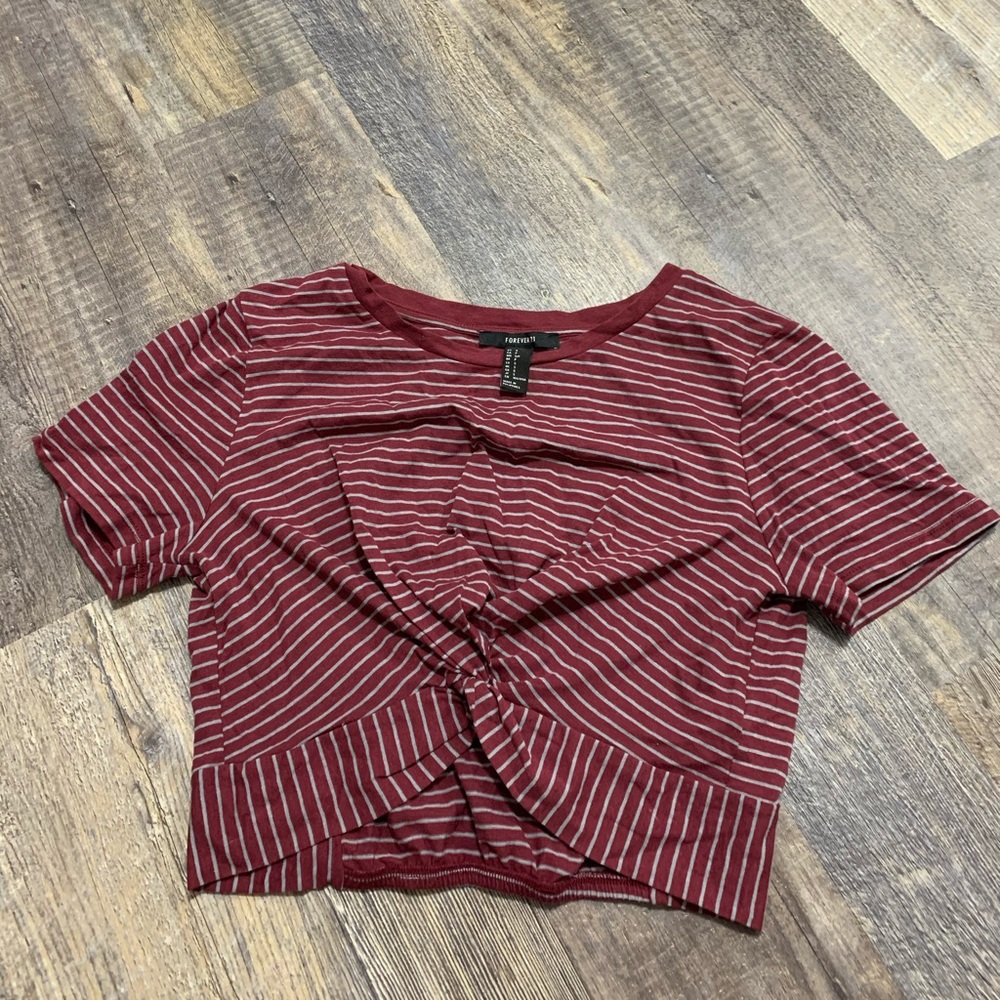 Cropped shirt